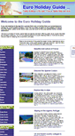Mobile Screenshot of euroholidayguide.com